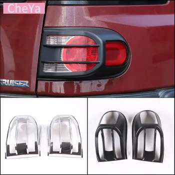 ABS Матовый черный Автомобильный задний фонарь, Накладка на капот, защита заднего фонаря для Toyota FJ Cruiser 07-21 Аксессуары для модификации экстерьера