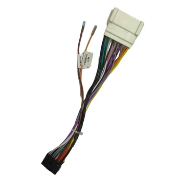 Автомобильный аудиоплеер, 16-контактный кабель питания, адаптер для Hyundai Tucson Для Elantra 2005-2009, Высококачественное Автоэлектрическое Оборудование